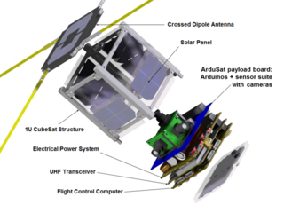 ArduSat Arduino-based CubeSat science project