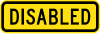 Australia road sign W8-20 (obsolete).svg