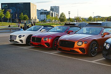 3x Continental GT Convertible, dritte Generation