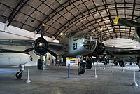 Um B-25 no Museu Aerospacial de Campos dos Afonsos, base aérea - Rio de Janeiro