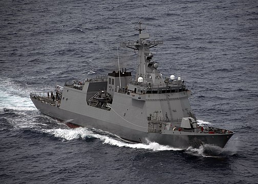 BRP Jose Rizal (FF-150) is the lead ship of her class of guided missile frigates of the Philippine Navy