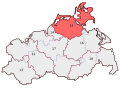 Deutsch: Wahlkreis 15: Stralsund – Nordvorpommern – Rügen