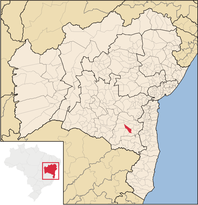 Localização de Planalto na Bahia