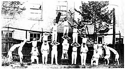 Гимнастическото дружество „Балкански юнак“ в Торонто, Канада, 1918 година