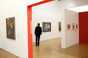 Barack Obama tours the Centre Pompidou modern art museum.jpg