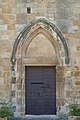 Door of the basilica in Vulpellac