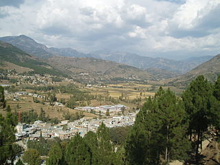 Battagram City in Khyber Pakhtunkhwa, Pakistan