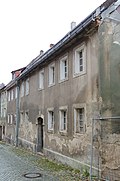 Residential house in closed development, only left part of it