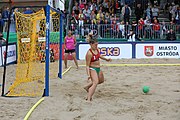 Deutsch: Beachhandball Europameisterschaften 2019 (Beach handball Euro); Tag 6: 7. Juli 2019 – Frauenfinale, Dänemark-Ungarn 2:0 (18:12, 23:22) English: Beach handball Euro; Day 6: 7 July 2019 – Women's Final – Denmark-Hungary 2:0 (18:12, 23:22)