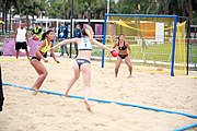 Deutsch: Beachhandball bei den Olympischen Jugendspielen 2018; Tag 5, 10. November 2018; Mädchen, Hauptrunde - Chinese Taipei (Taiwan)-Paraguay 2:0 English: Beach handball at the 2018 Summer Youth Olympics at 11 October 2018 – Girls Main Round – Chinese Taipei (Taiwan)-Paraguay 2:0