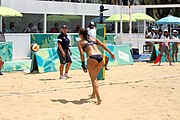 Deutsch: Beachvolleyball bei den Olympischen Jugendspielen 2018; Tag 11, 17. Oktober 2018; Mädchen, Finale – Italien (Claudia Scampoli & Nicol Bertozzi)- Russland (Maria Woronina & Maria Botscharow) 0:2 (19–21/19–21) English: Beach volleyball at the 2018 Summer Youth Olympics at 17 October 2018 – Girls Final – Italy (Claudia Scampoli & Nicol Bertozzi) - Russia (Maria Voronina & Maria Bocharova) 0:2 (19–21/19–21)