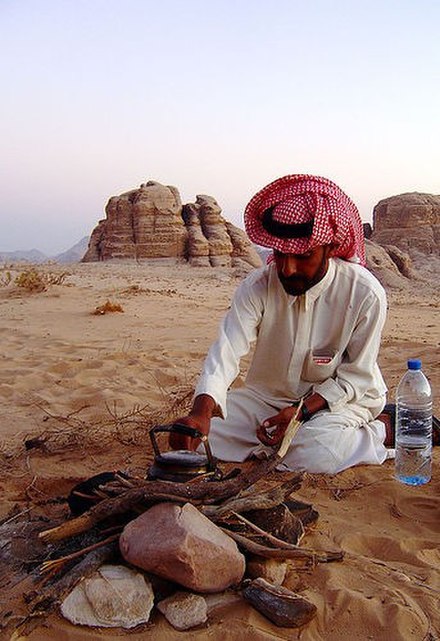 Beduin in Wadi Rum