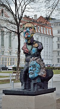Памятник Бетховену, Вена 06, автор Маркус Люперц.jpg