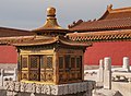 * Nomination Water vessel in the Forbidden City in Beijing --Ermell 09:38, 10 April 2022 (UTC) * Promotion  Support Not an ideal angle, because of the overlap with the background on the left, but a quality photo. -- Ikan Kekek 10:27, 10 April 2022 (UTC)