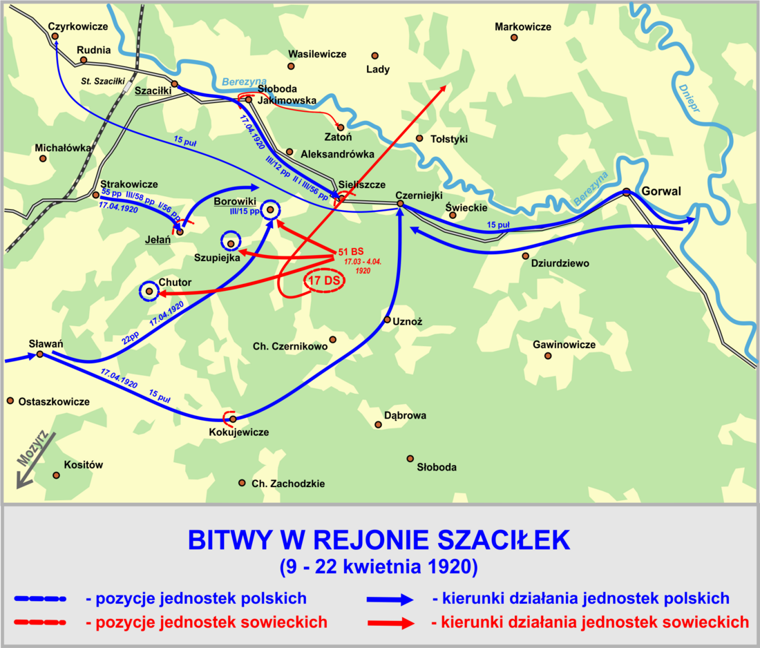 Bitwa pod Szaciłkami