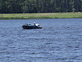 Boat on lake