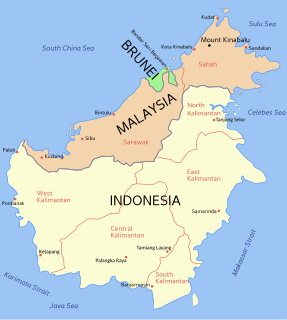 East Malaysia part of Malaysia located on the island of Borneo