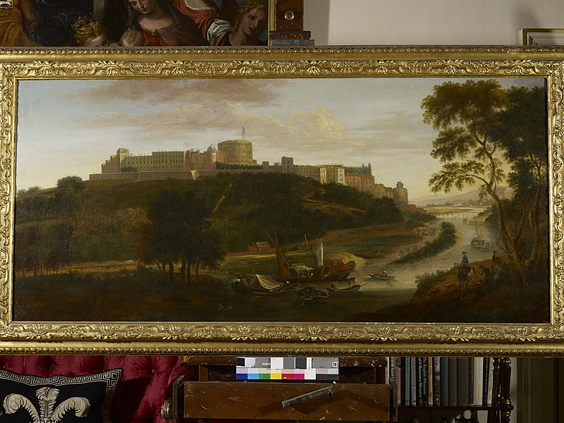 File:British School, 18th century - A View of Windsor Castle - RCIN 407220 - Royal Collection.jpg