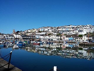 Brixham Human settlement in England