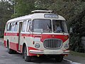 Historický autobus Škoda 706 RTO v Brne, vozovňa Slatina