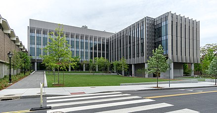 The Brown University Engineering Research Center, completed in 2018 and designed by KieranTimberlake[121]