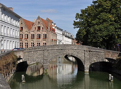 Brugge (Belgium): the Augustijnen bridge