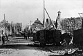 Le tank anglais, vu depuis l'église