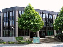 Central offices, Kurt-Georg-Kiesinger-Allee, Bonn. Bundeseisenbahnvermogen.JPG