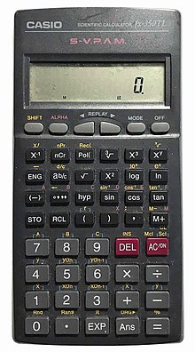 Casio V.P.A.M. calculators - Wikipedia
