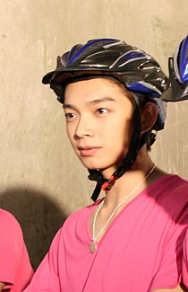 Calvin Chen al Let's Bike Taiwan 2009 (ritagliato).jpg