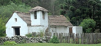 Replica of the 18th Century Jesuit mission's chapel CapillaReduccionPilar.jpg