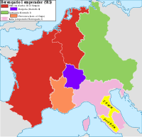 Karolingų imperija 915 metais