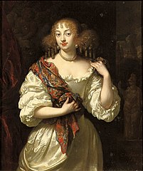 Portrait of a lady, said to be Barbara Villiers, Duchess of Cleveland