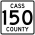 Cass County 150 MN.svg