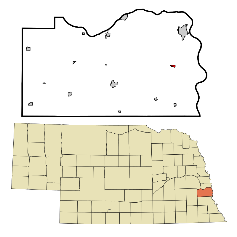 File:Cass County Nebraska Incorporated and Unincorporated areas Murray High...