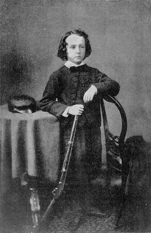 Rhodes as a boy