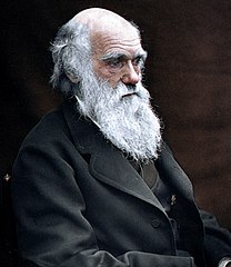 Charles Darwin, English naturlist, colored.jpg