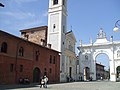 'A Porta d''o Belvedere cu 'a chiesa 'e Sant'Agostino