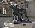 * Nomination Statues of two dogs, Château de Chantilly, France.--Jebulon 22:07, 16 July 2011 (UTC) * Promotion  Info New version uploaded, balance of colors adjusted (less yellow). Not visible at thumbnail due to the current problem.--Jebulon 17:48, 17 July 2011 (UTC)  Support QI now --Archaeodontosaurus 20:16, 17 July 2011 (UTC)