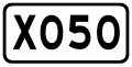 China County Road X050.svg