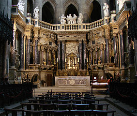 Grand autel du chœur de Pierre II Souffon.
