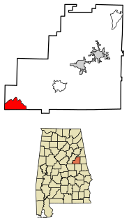 Hollins, Alabama Census-designated place in Alabama, United States