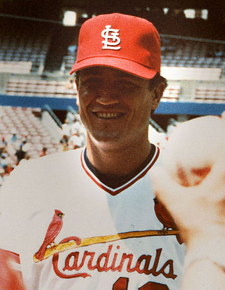 With the Cardinals in 1986