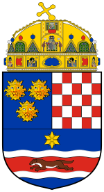 Coa Croatia Country History (with crown) (1868-1918).svg