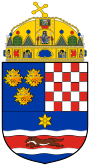 Coa Croatia Country History (with crown) (1868-1918).svg