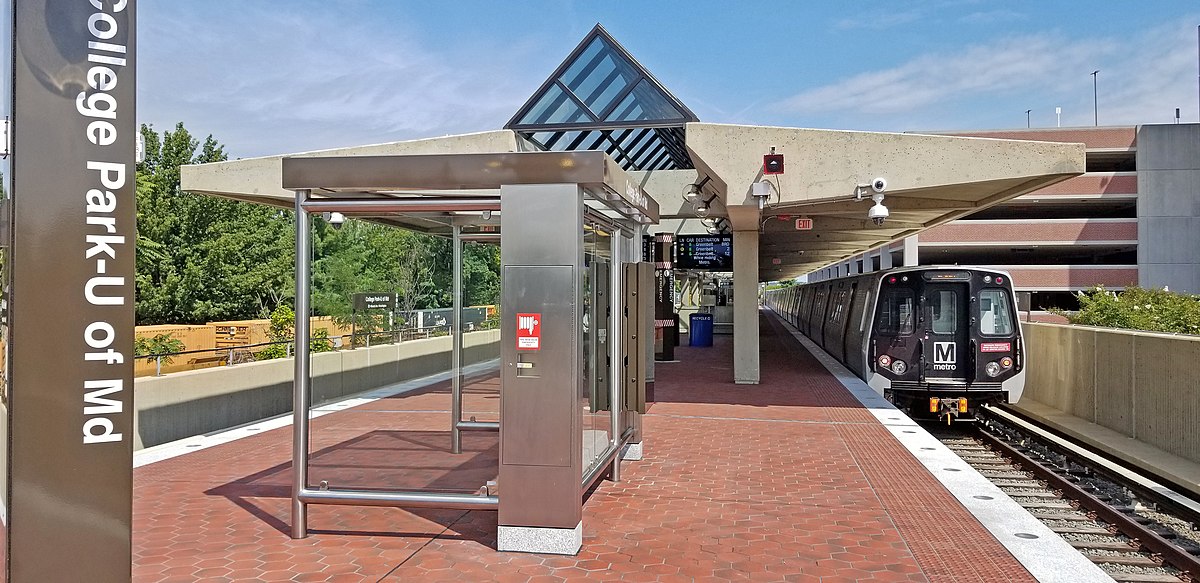 Closest Light Rail Station College Park–University Of Maryland Station - Wikipedia