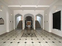 Entrance hall after renovation Collegiate entrance 2010.jpg