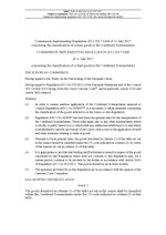 Thumbnail for File:Commission Implementing Regulation (EU) 2017-1268 of 11 July 2017 concerning the classification of certain goods in the Combined Nomenclature (EUR 2017-1268).pdf