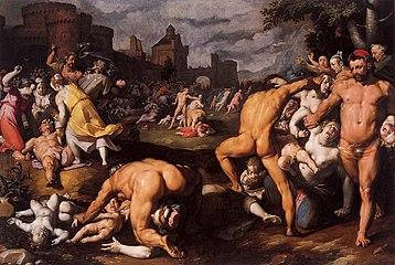 Cornelis Cornelisz van Haarlem 1590 - Le Massacre des Innocents