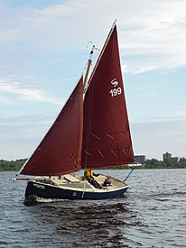 Cornish Shrimper 19 желкенді қайық Starfish 3825.jpg